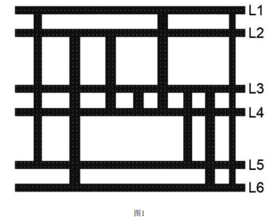 六層軟硬結(jié)合板中可設(shè)計(jì)盲孔、通孔的示意圖