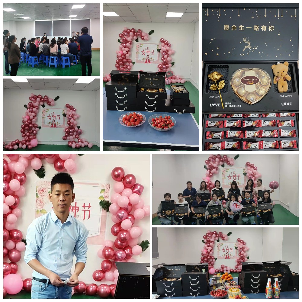 實(shí)佳電子柔性線路板制造工廠舉辦溫馨“三八”婦女節(jié)慶?；顒?dòng)，致敬每一位“女神”